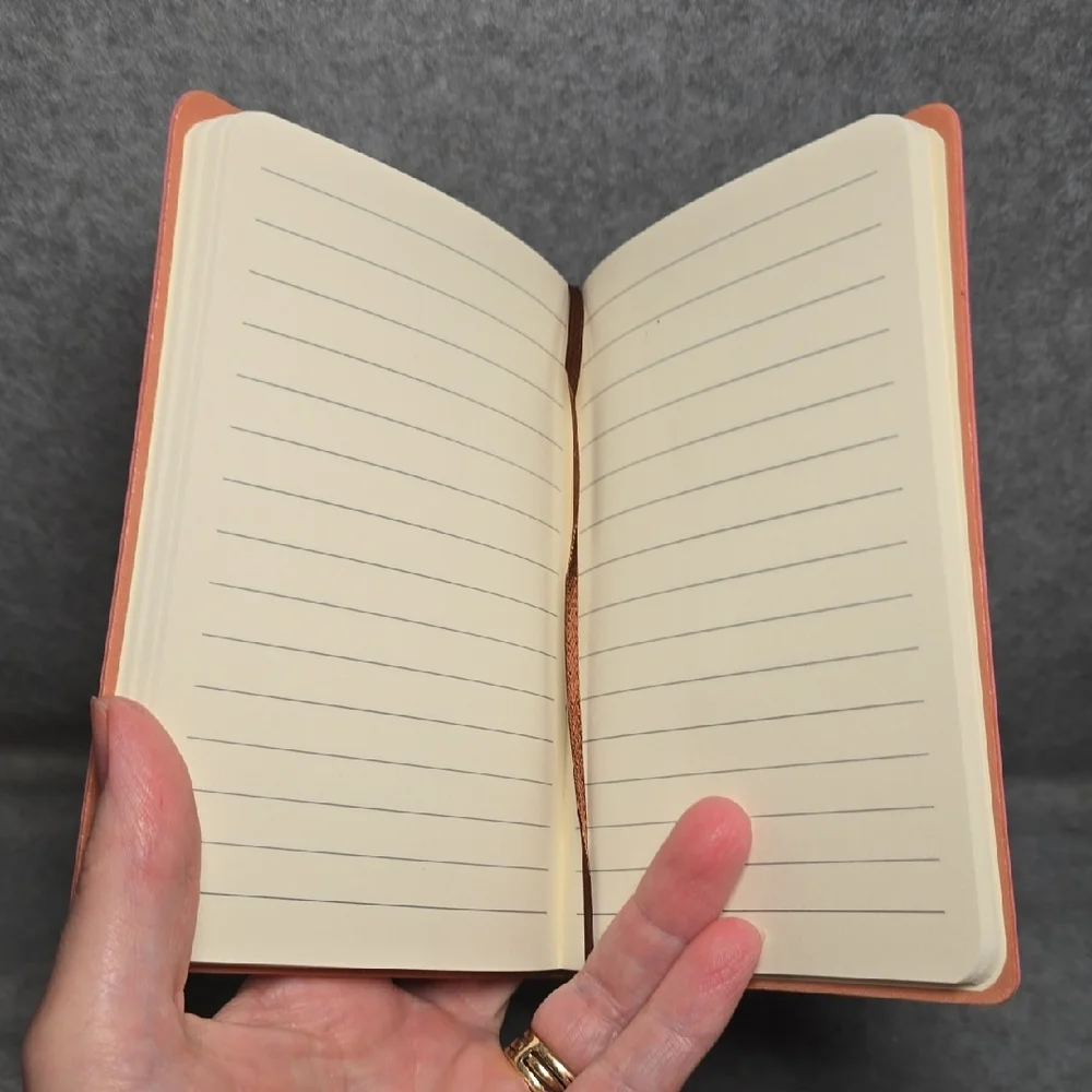 Pink Handmade Journal with Dog Silhouette